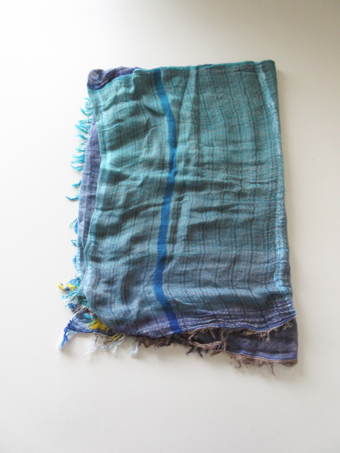 玉木新雌 tamaki niime タマキニイメ / cotton100% roots shawl big ...