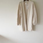 2018AW evam eva vie / エヴァムエヴァ V183K902 soft cotton robe kinari