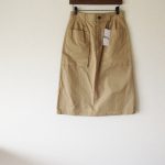 2018SS MHL. / マーガレットハウエル 595-8132500 WASHED CHINO COTTON BEIGE Ⅱ