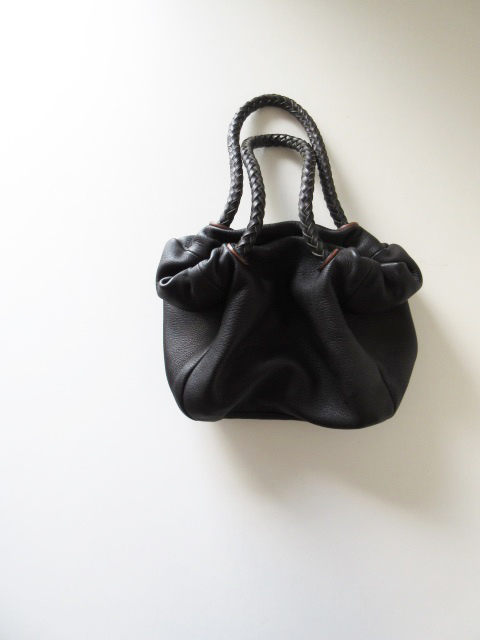 nuitomeru / ヌイトメル 巾着トートバッグ BLACK×BLACK