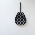 2022AW mina perhonen / ミナペルホネン aaa9456 drop bag tambourine NAVY